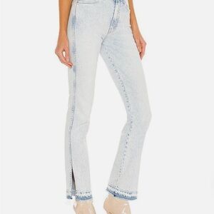 NWT MOTHER SUPERIOR The Rascal Slice Undone Hem in Finale